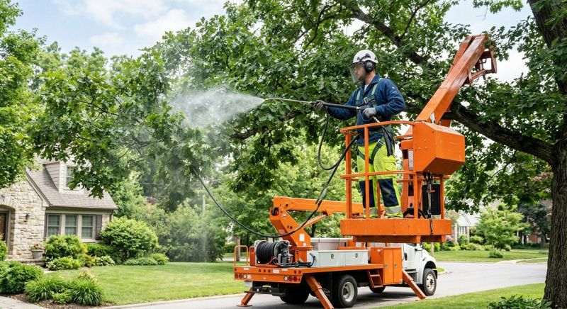 Arborist Spraying in Reno, NV