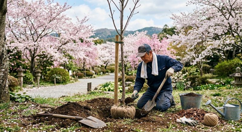 Cherry Tree Planting in Ventura County, CA
