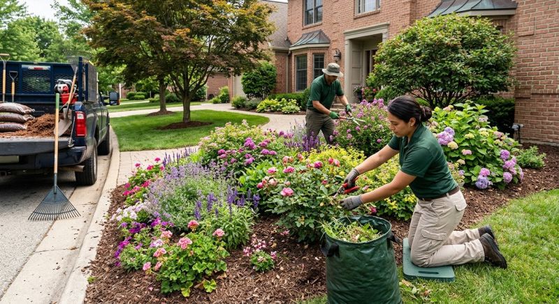 Flower Bed Mulching in Honolulu, HI