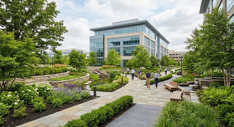 Office Landscaping Design in Ventura County, CA