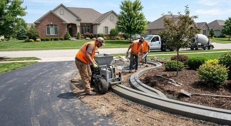 Cement Curbing Installation in Honolulu, HI