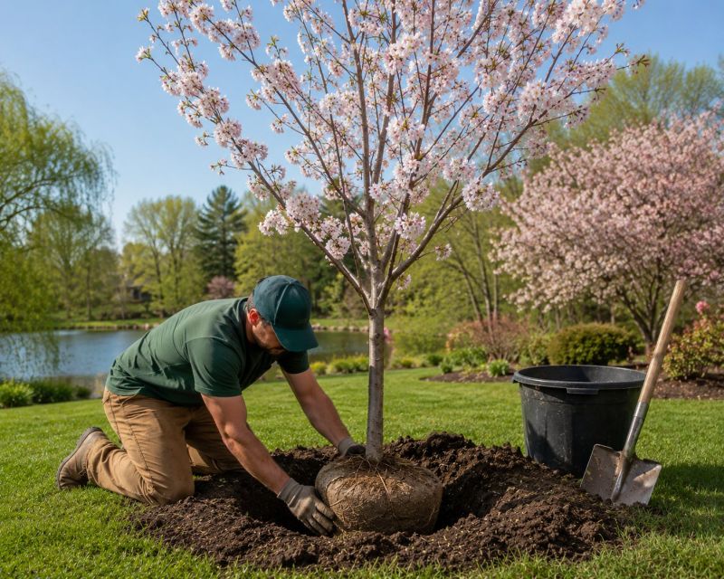Cherry Tree Planting in Ventura County, CA
