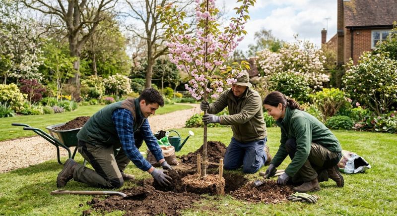 Cherry Tree Planting in Honolulu, HI