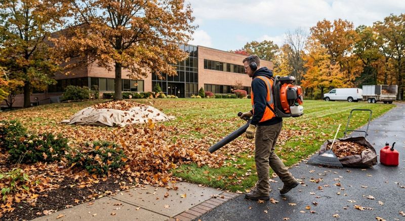 Commercial Leaf Removal in Ventura County, CA