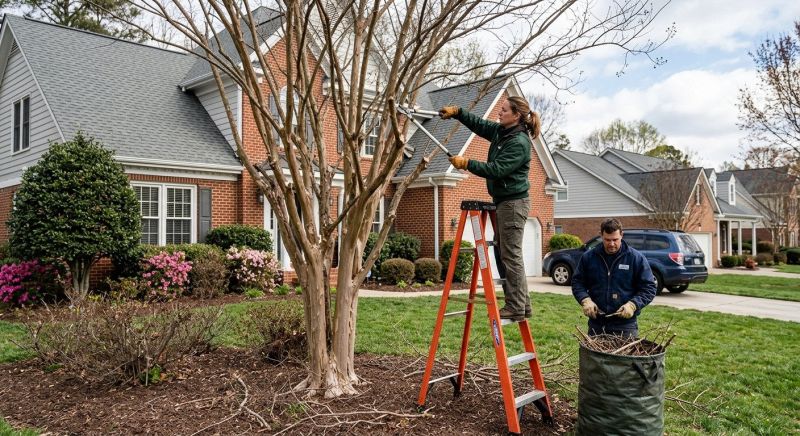 Crape Myrtle Pruning in Honolulu, HI
