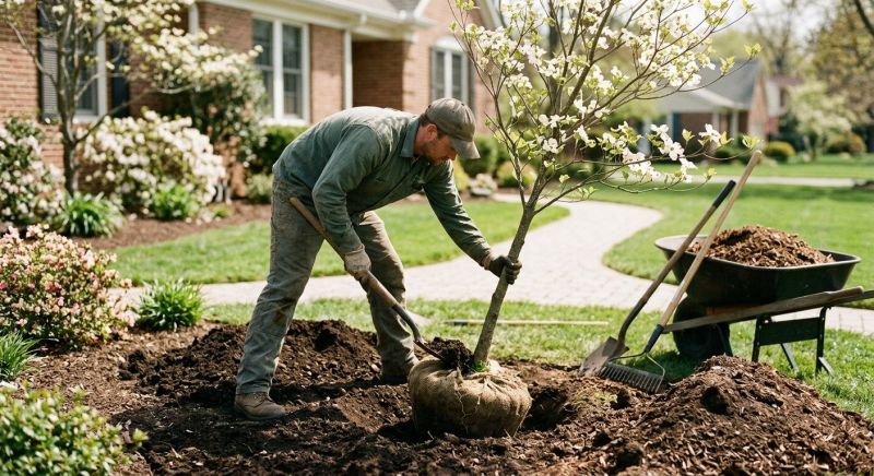 Dogwood Tree Planting in Honolulu, HI