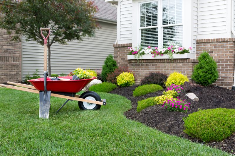 Flower Bed Mulching in Ventura County, CA