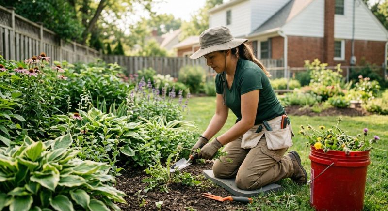 Flower Bed Weeding Service in Rockwall, TX