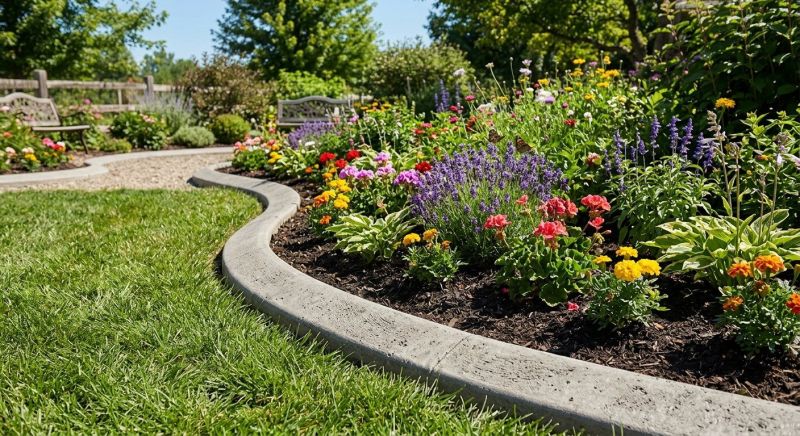 Flowerbed Curbing Installation in Honolulu, HI