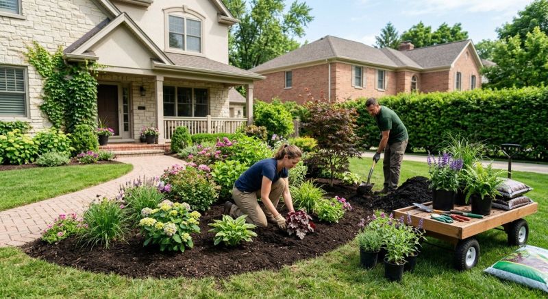 Garden Mulch Installation in Honolulu, HI
