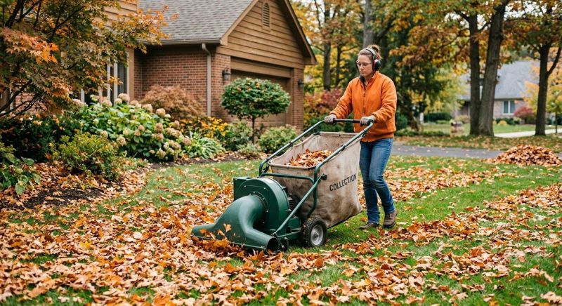 Leaves Vacuuming in Ventura County, CA