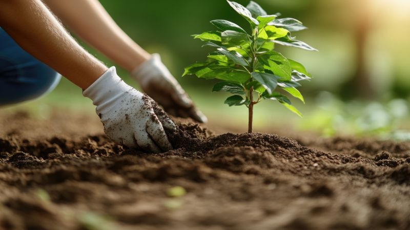 Oak Tree Planting in Ventura County, CA