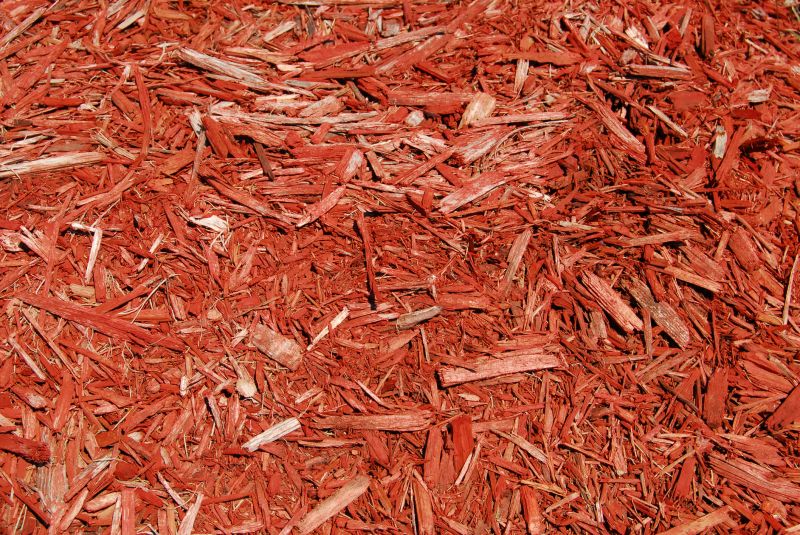 Red Mulch Installation in Honolulu, HI