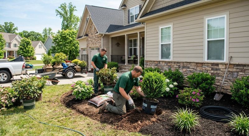 Rose Bush Planting in Honolulu, HI